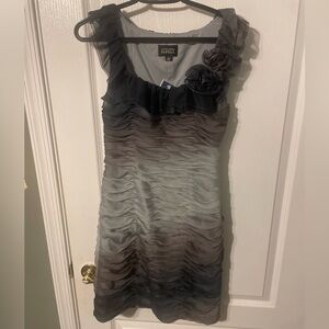 Black and Grey Ombré Dress Size 8